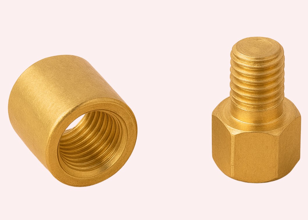 Brass Earth Rod Connectors for Effective Electrical Grounding, Heavy-Duty and Corrosion-Resistant Rod Clamps for Safe Power Distribution and Earthing Systems